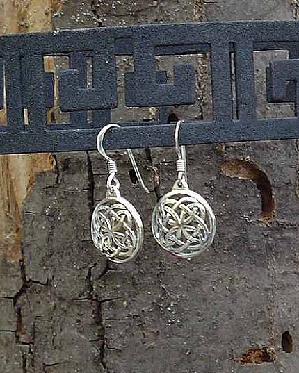 Ohrring Celtic rund