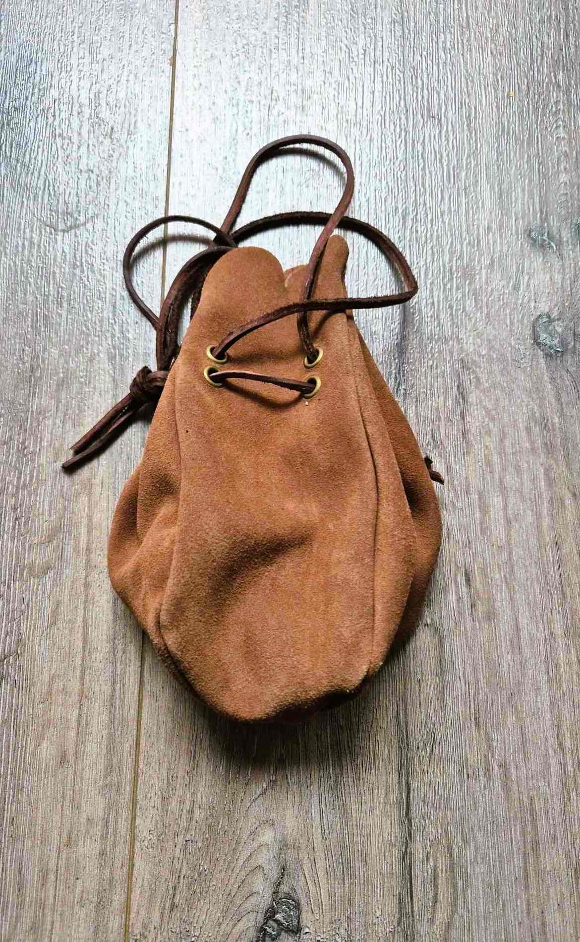 Abenteurerbeutel Wildleder