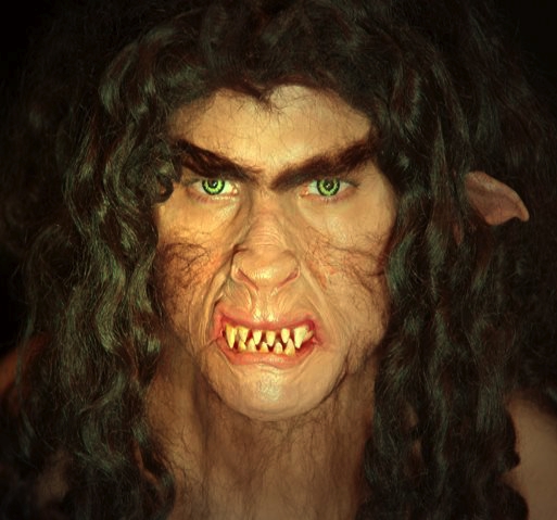 Werwolf Halbmaske