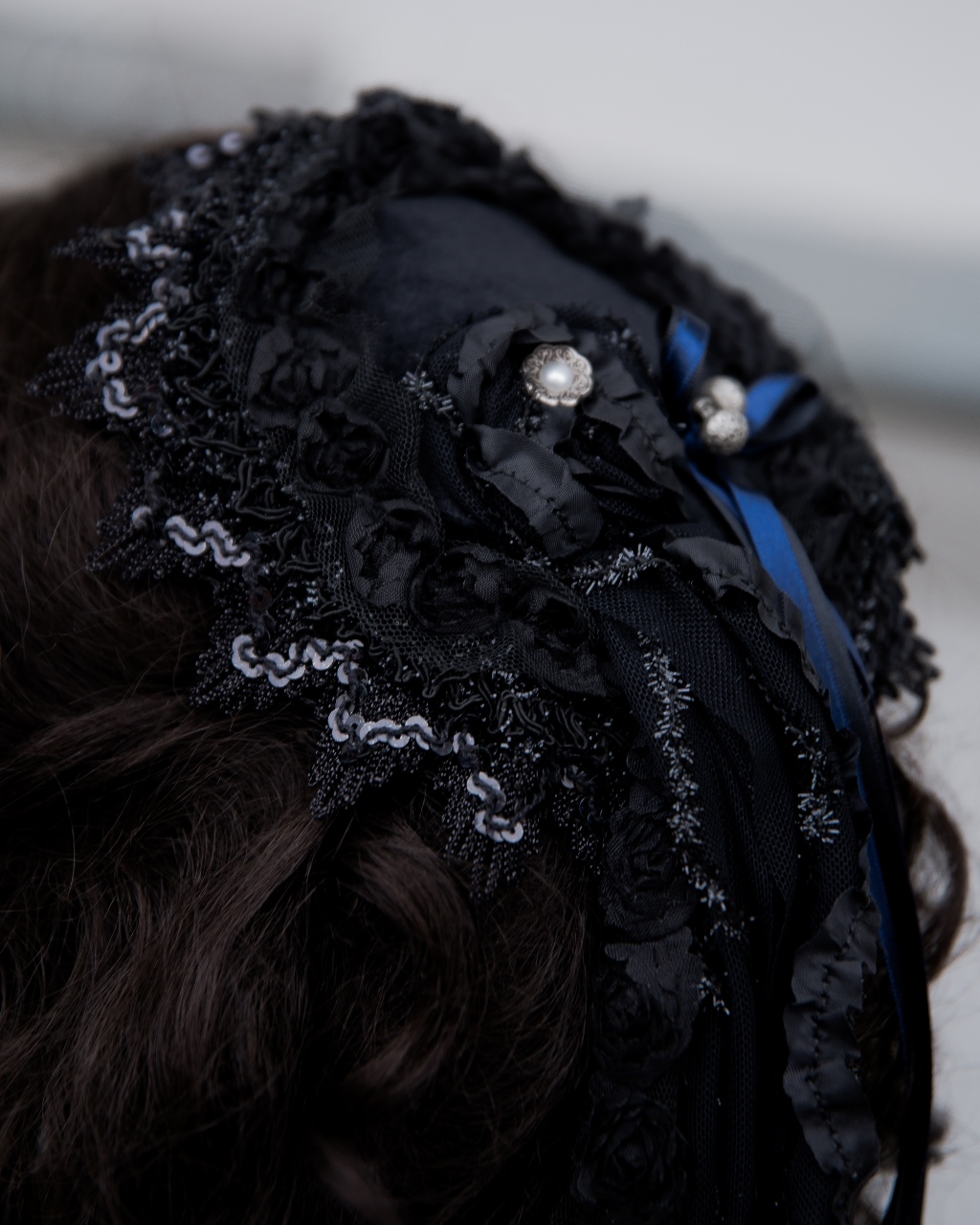 Kopfbedeckung Haarschmuck 19.Jhd.