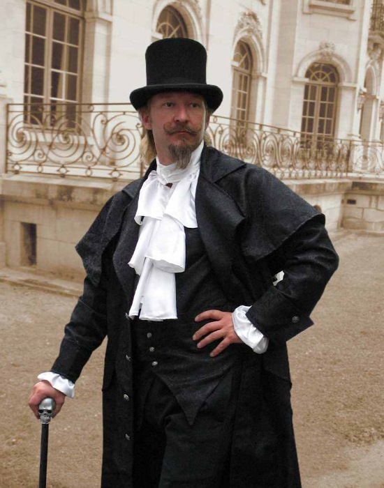 Lodenmantel Jacquard Herren 