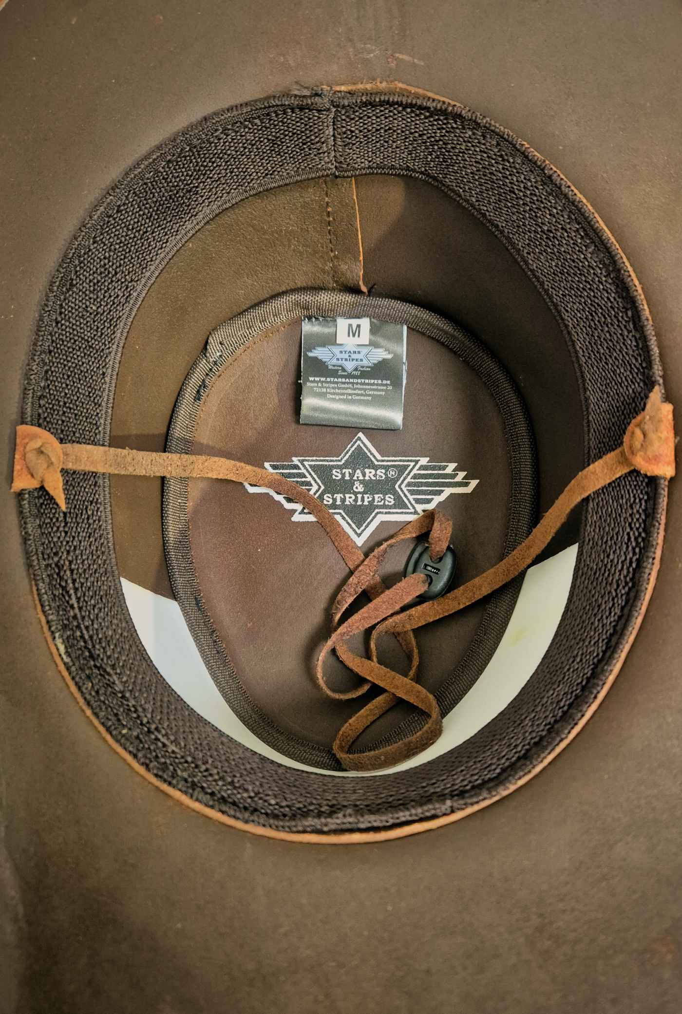 Cowboyhut Leder Schurke