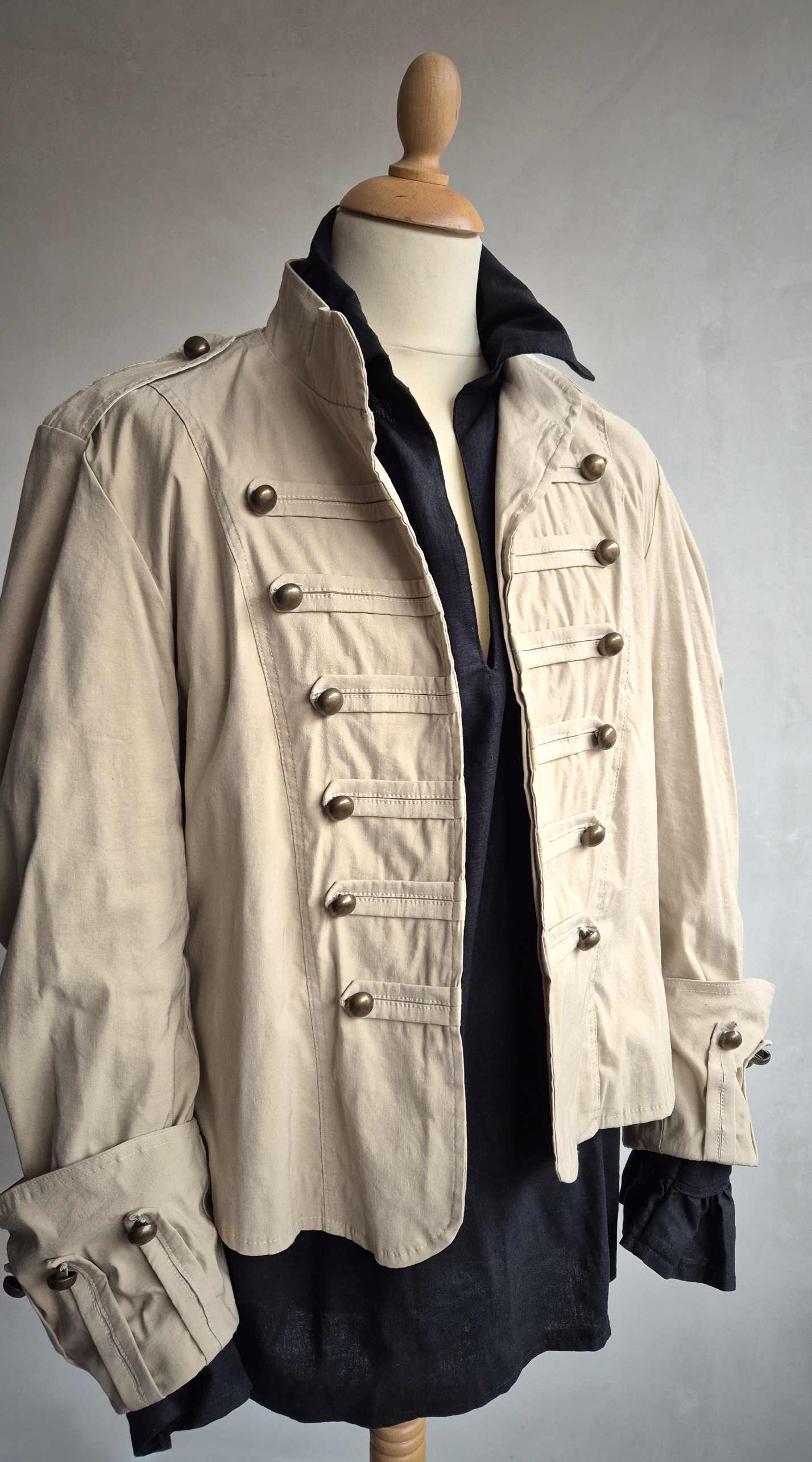 Kurze Piratenjacke Gilet