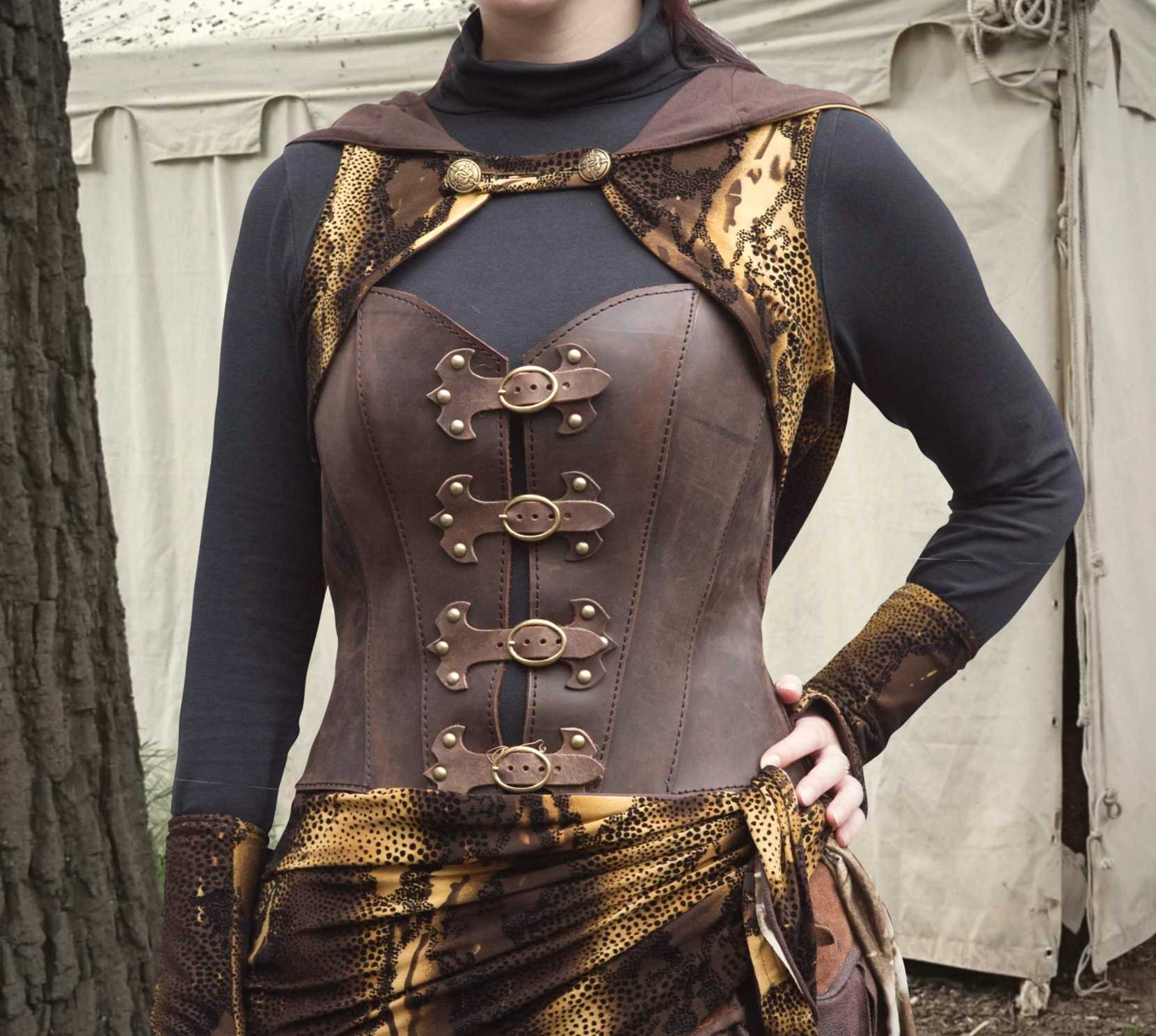 Leder Corsage Fantasy