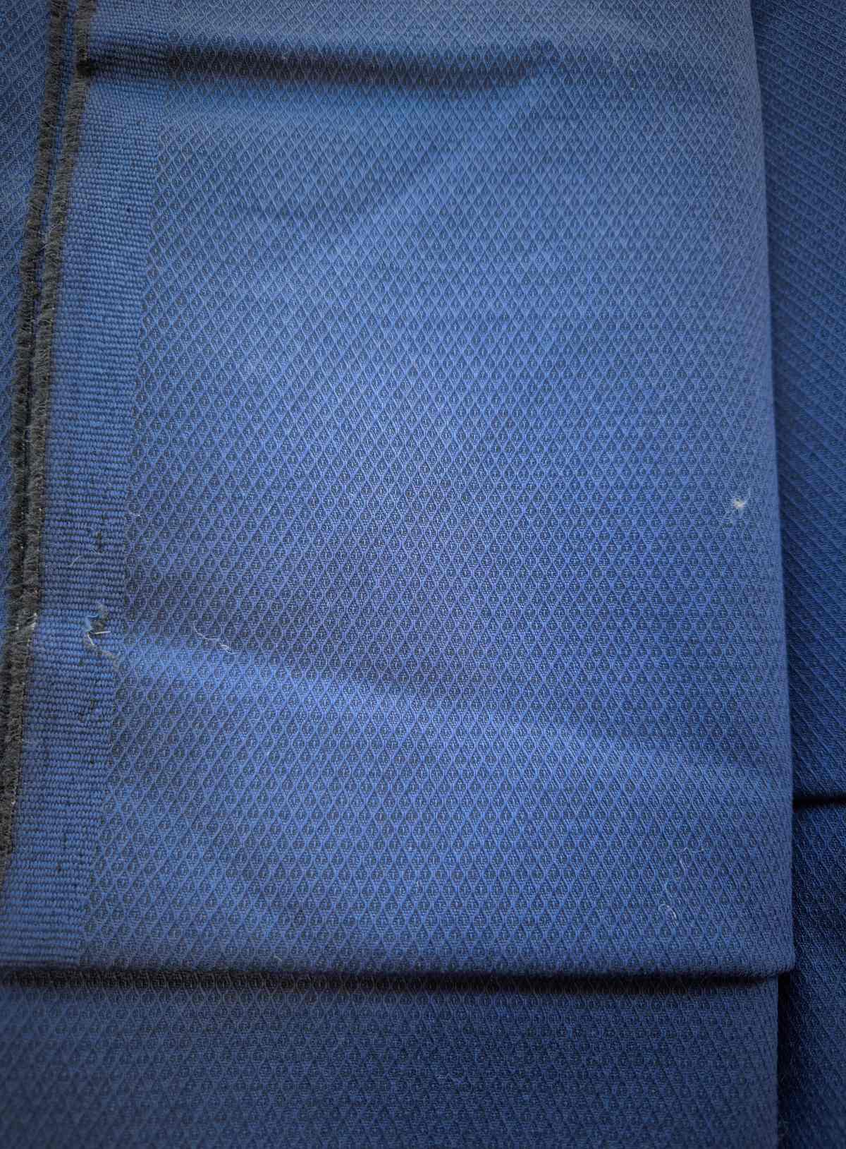 baumwolle-blau-waffelstoff-restposten-stoffe stoff blau baumwolle restposten waffelstoff diy selbst nähen