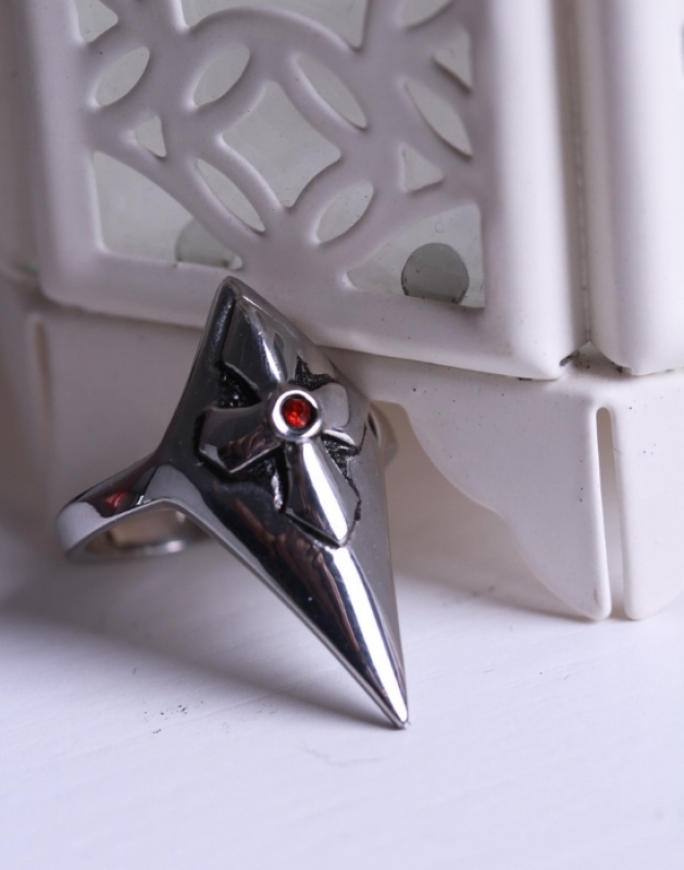 Ring Metall Kreuz