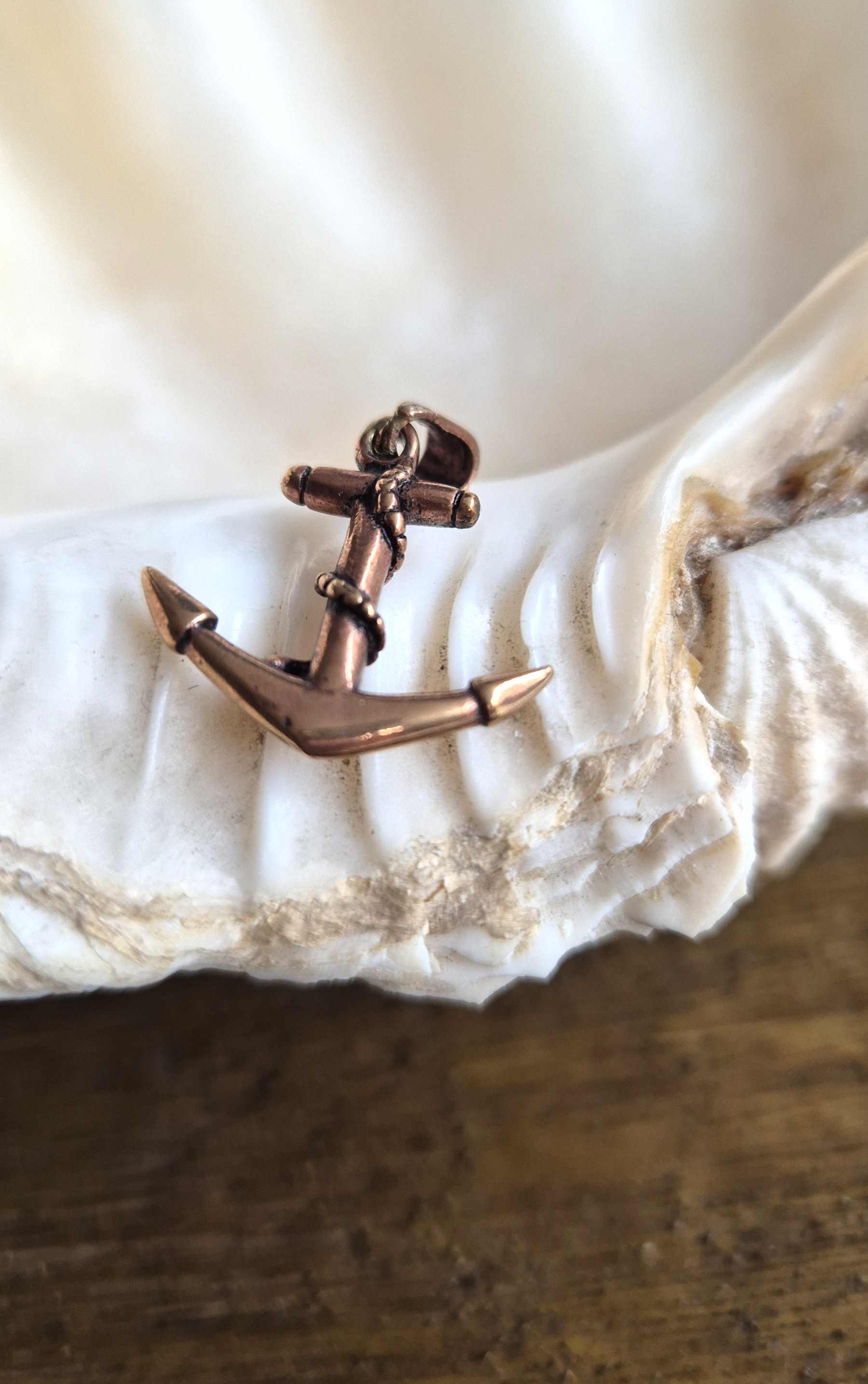 Anker Bronze Anhänger Pirat