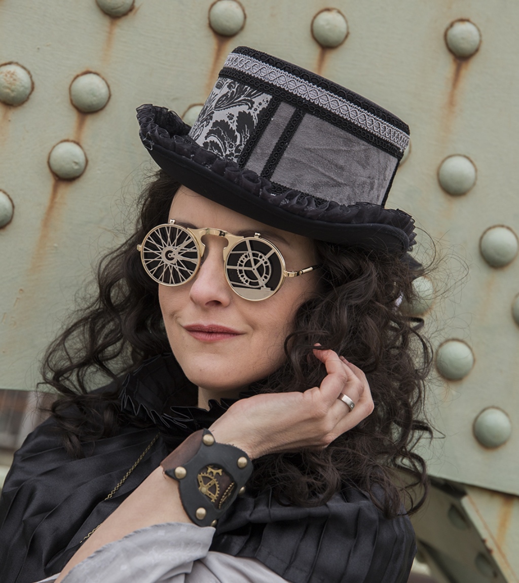 Steampunk Brille Karneval