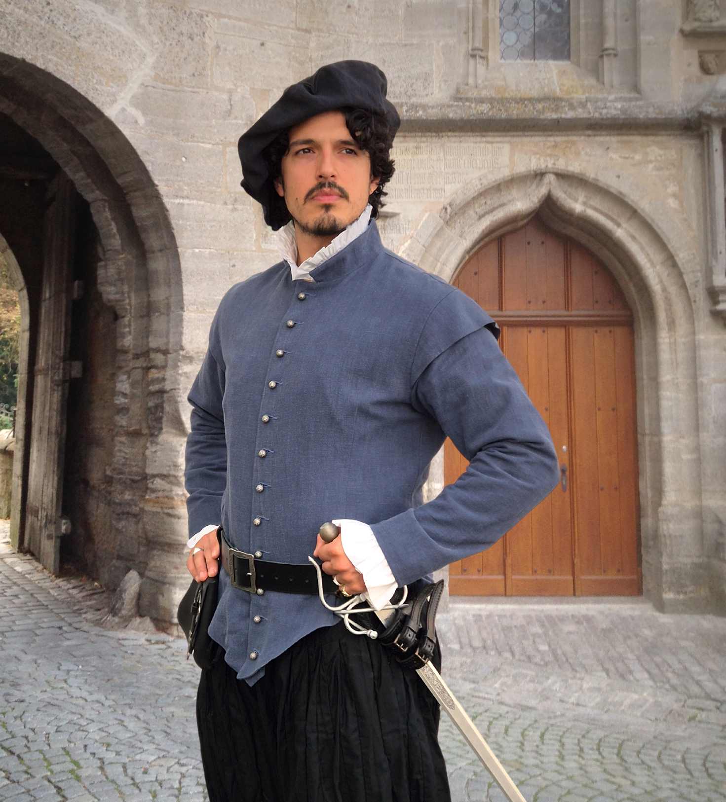 Jacke Renaissance Doublet Leinen