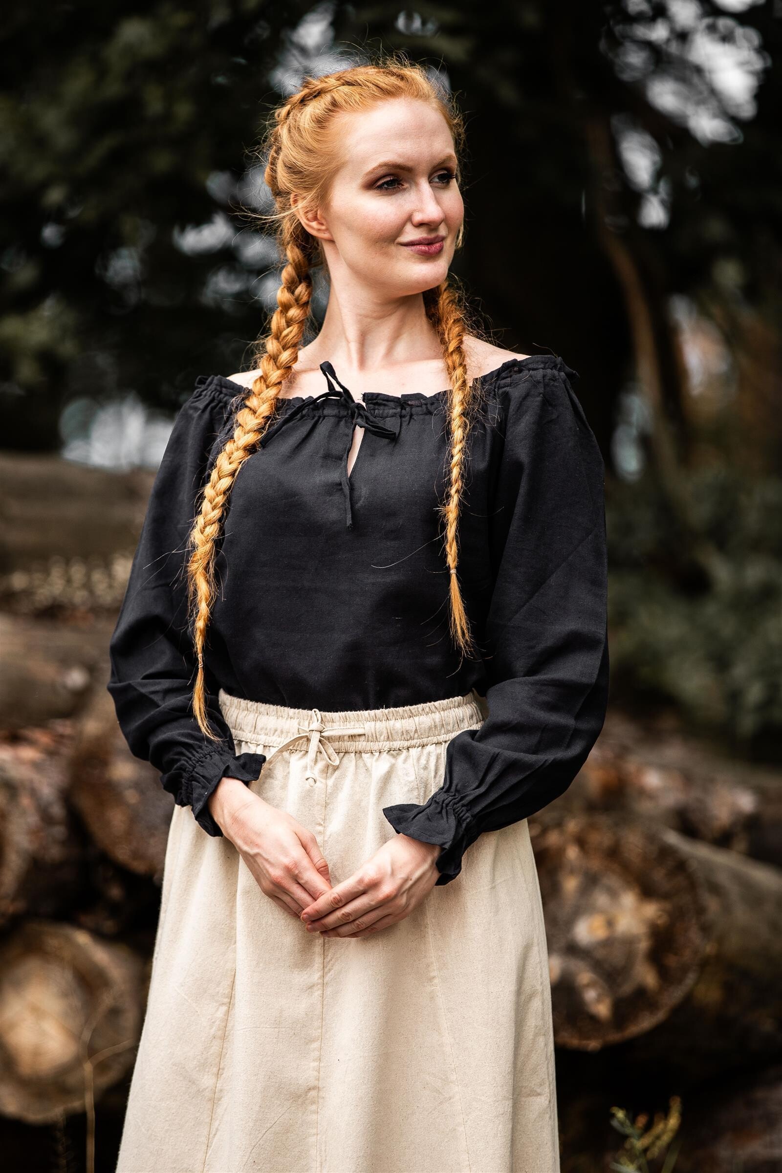 Bluse Folklore o.Spitze
