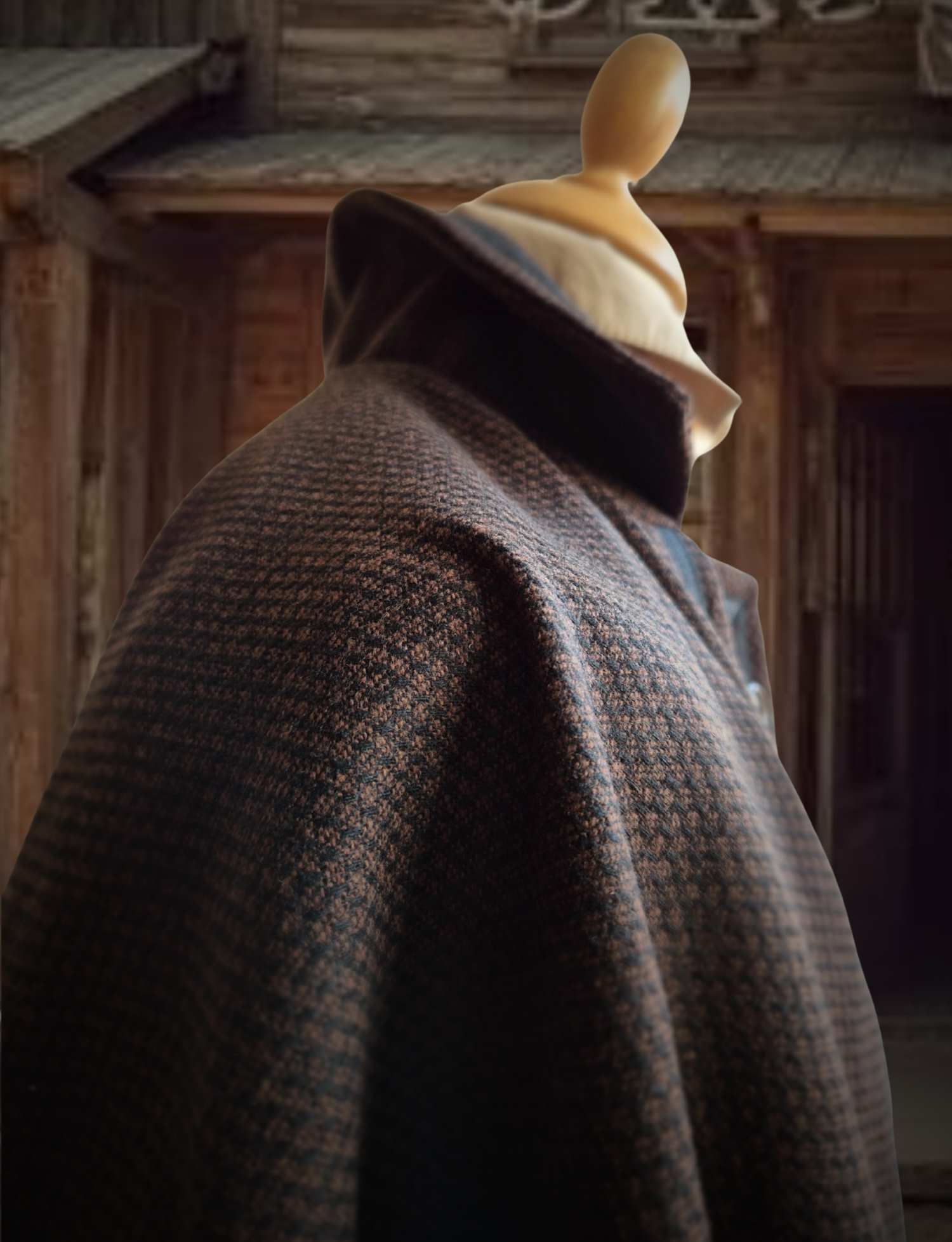 Cape Western Wolle kariert USA  