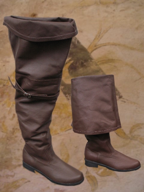 historische Piratenstiefel Antik