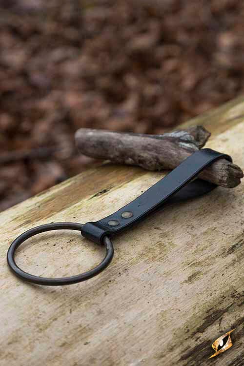 Ring Lederhalter für Gürtel