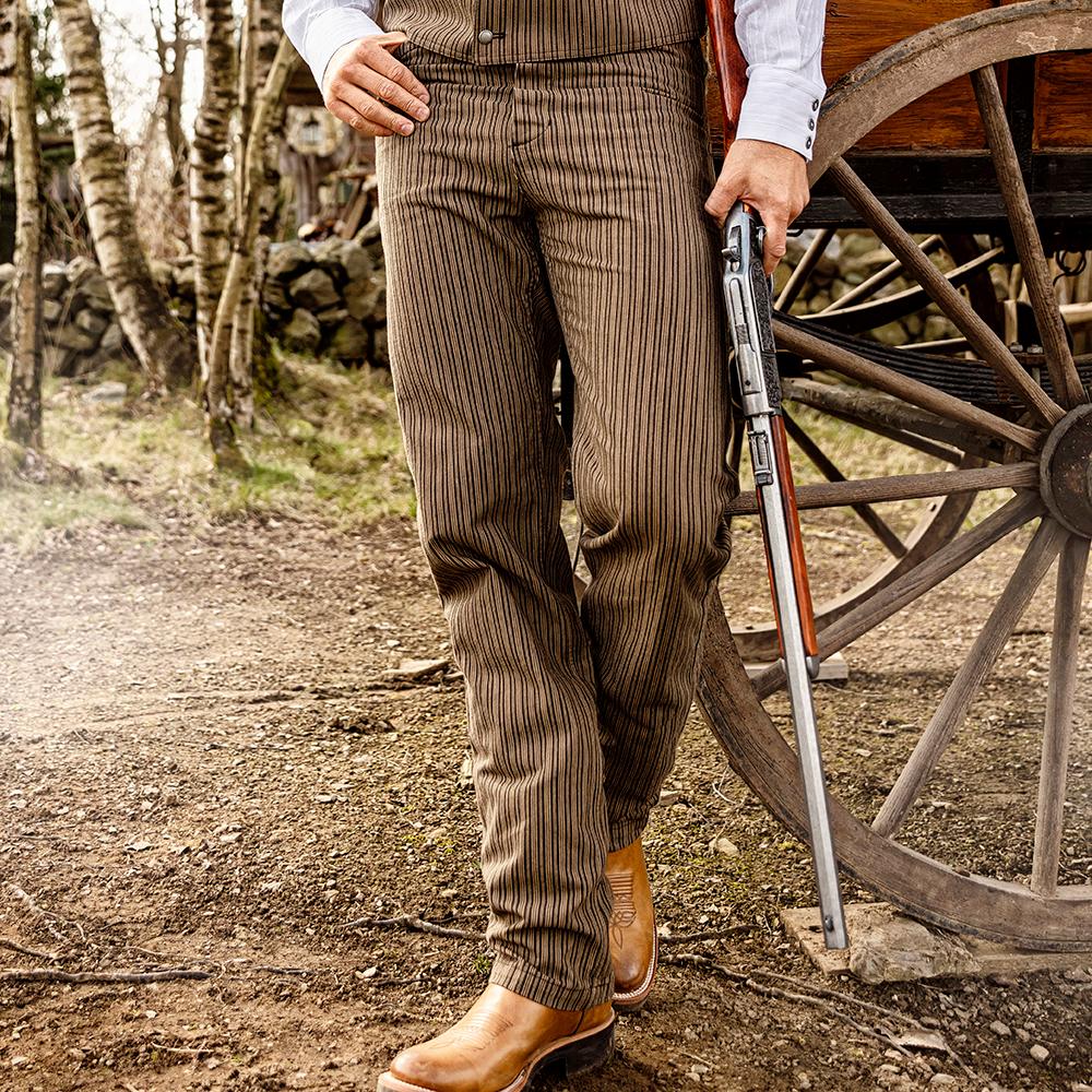 Westernhose Texas gestreift
