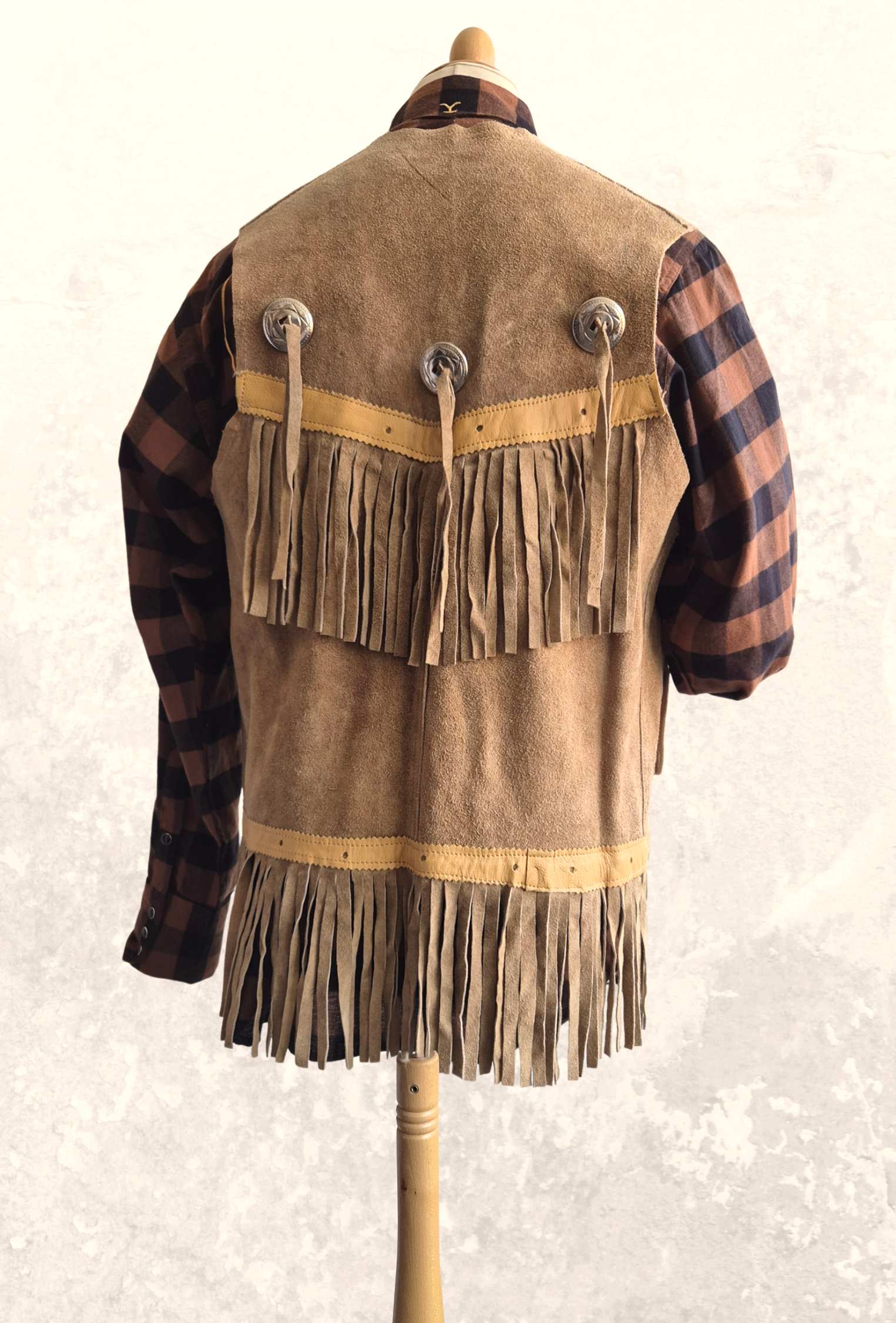 Leder Weste Herren Outlaw