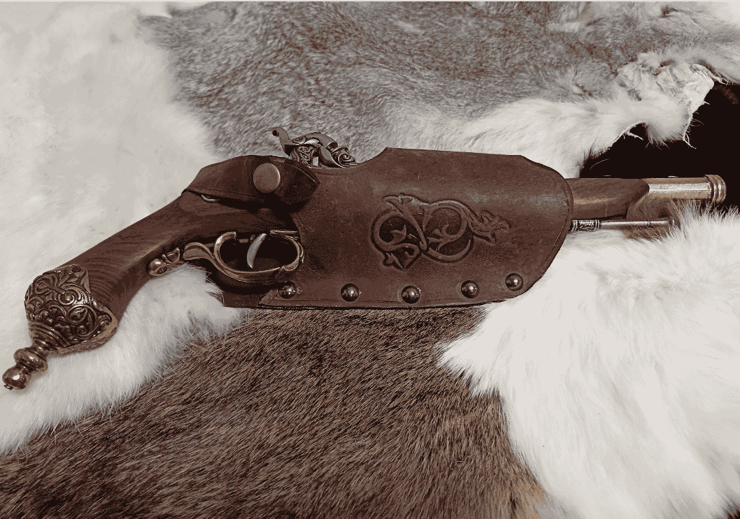 Pistolenholster Pistolenholster Restposten leder