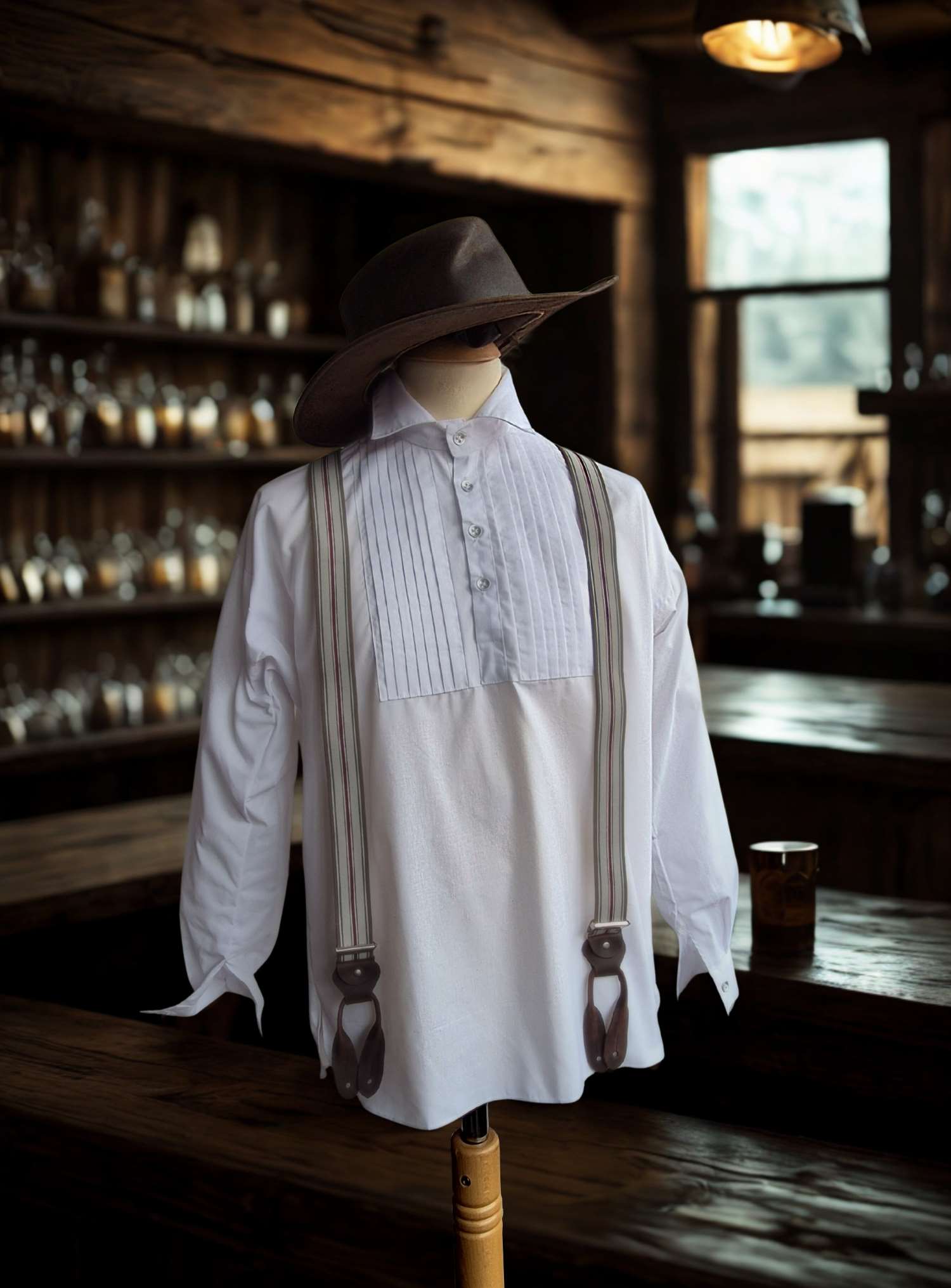 Hemd Western Trapper einfach 