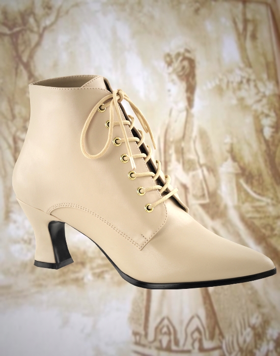 Stiefeletten halbhoch viktorianisch