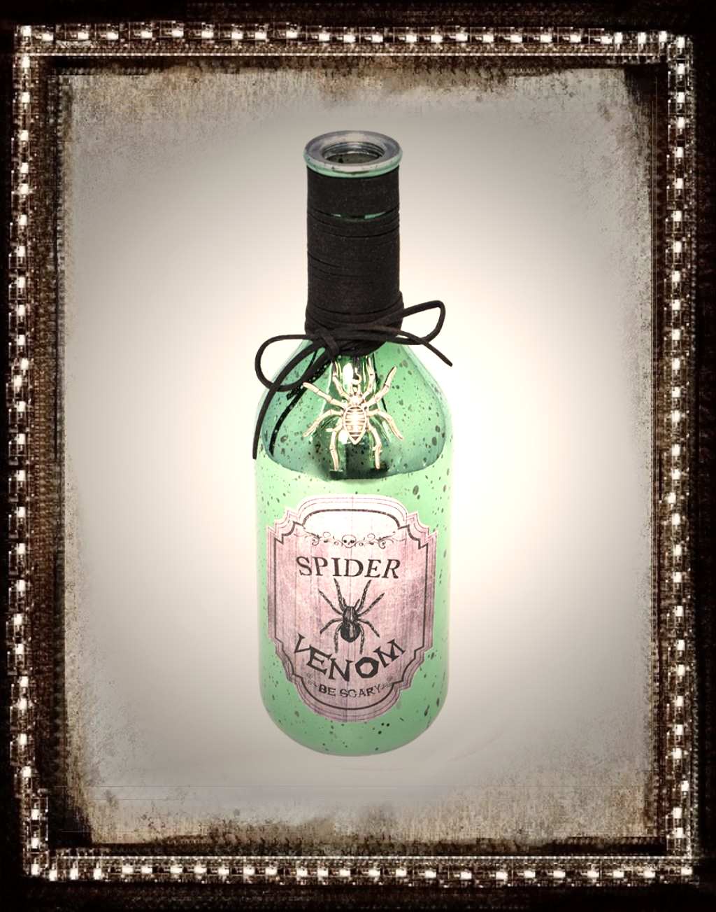Flasche Flacon Spider 22cm