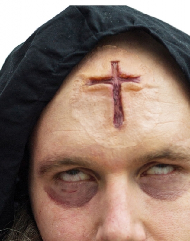 Priester Kreuz Wunde Latex