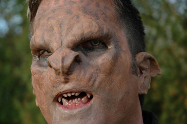 Trollmaske Halbmaske