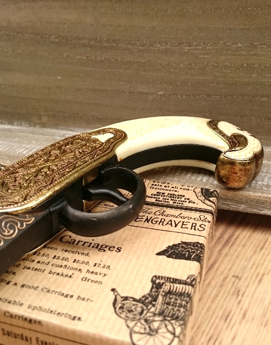 Steinschloss Pistole russ. 29cm