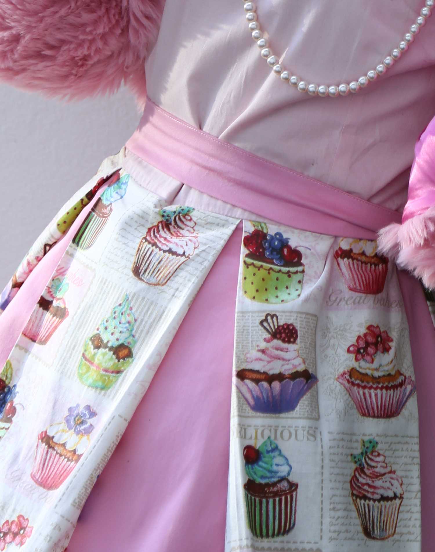 Cupcake Kleid Kostüm 60iger