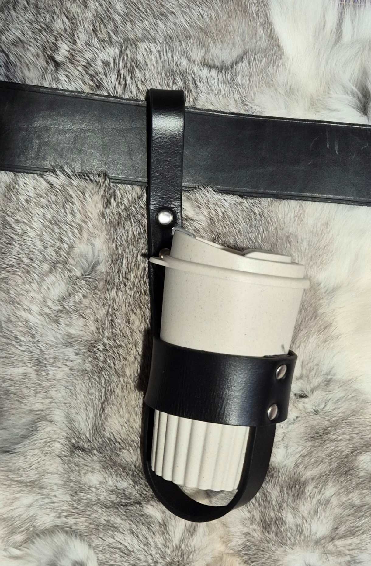 Halter Getränk Leder Gürtel