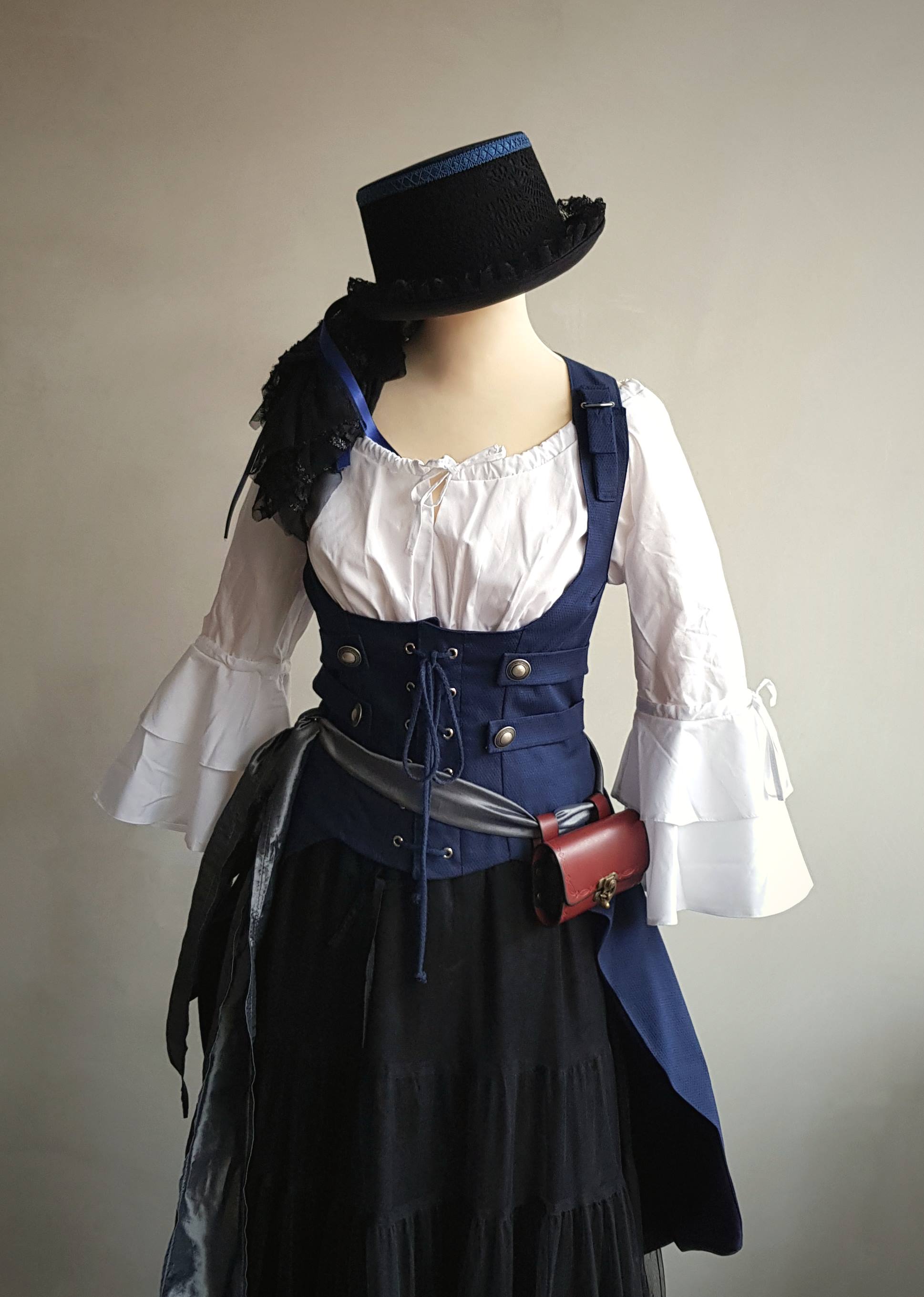 steampunk-corsage-tail-marineblau-kostuem-baumwolle