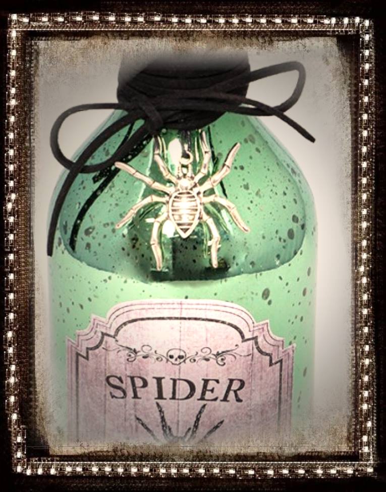 Flasche Flacon Spider 22cm
