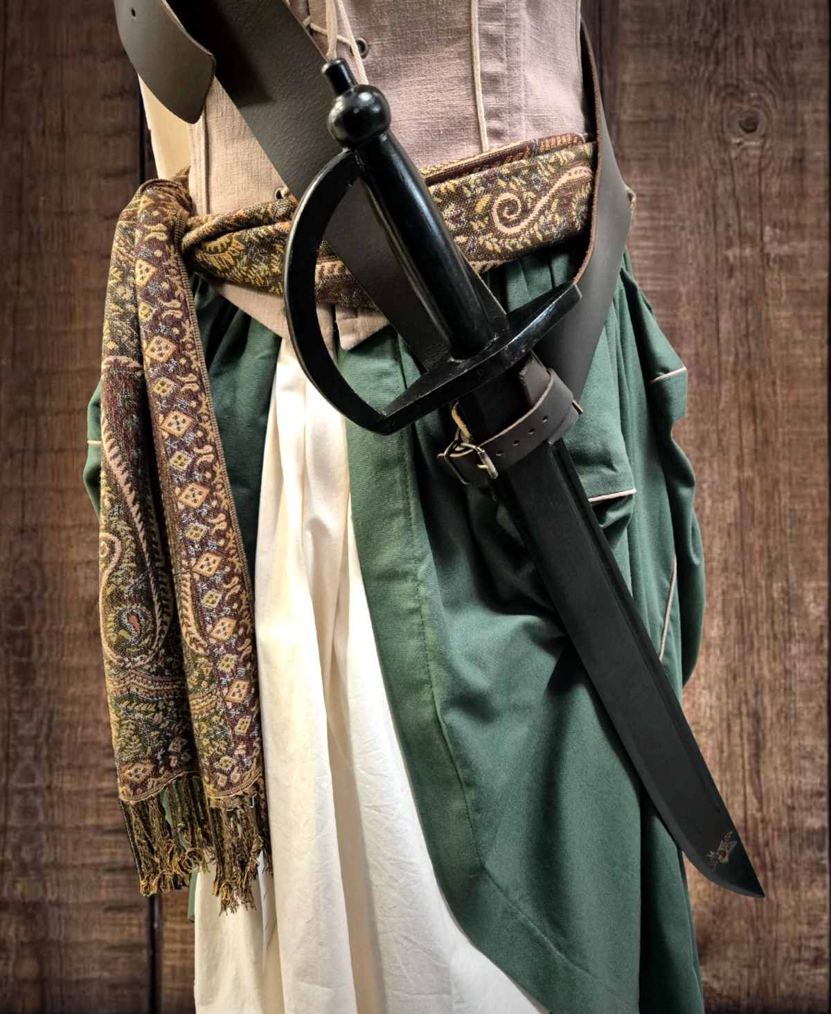 Cutlass Säbel Piraten Holz