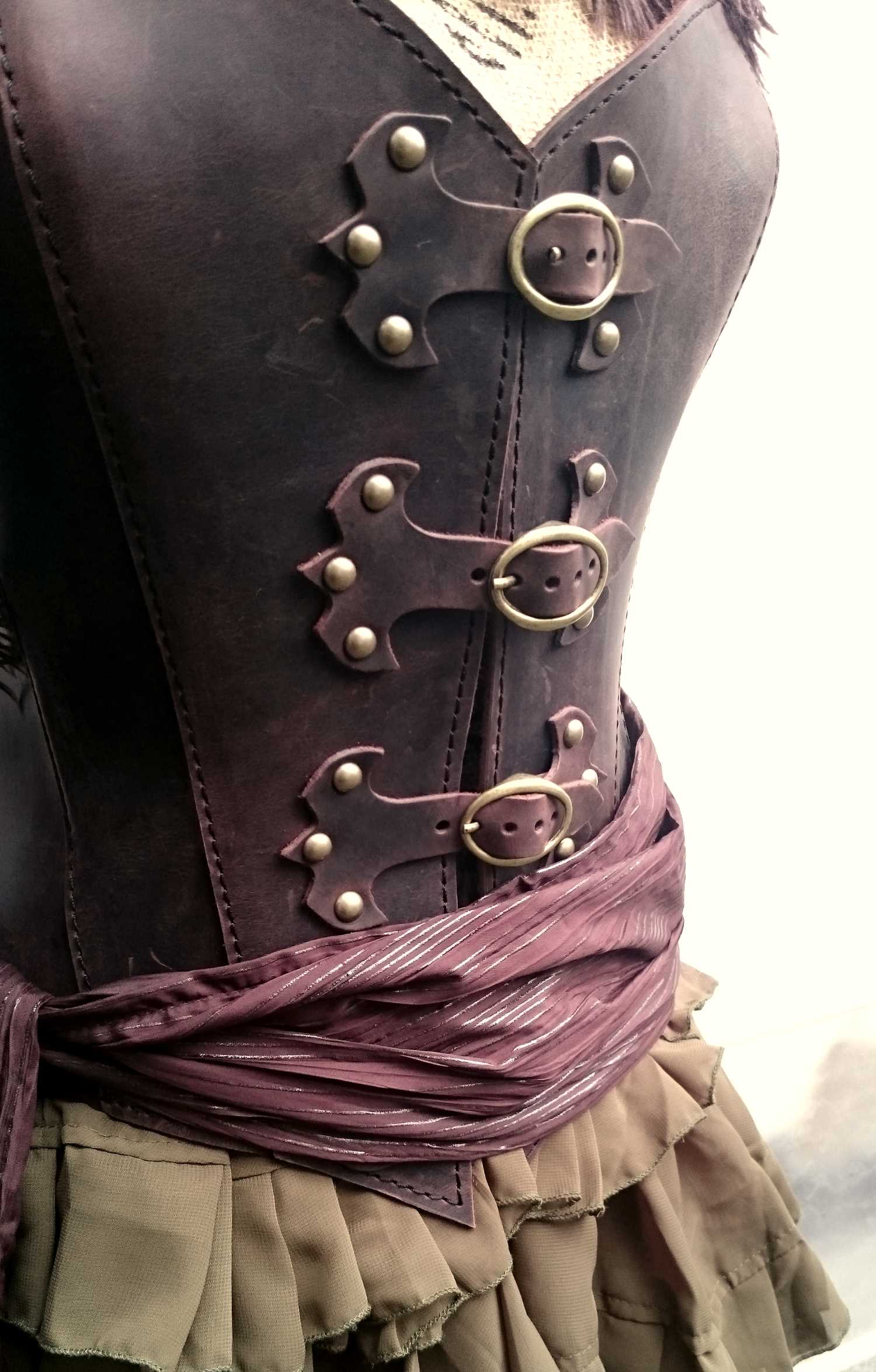 Leder Corsage Fantasy
