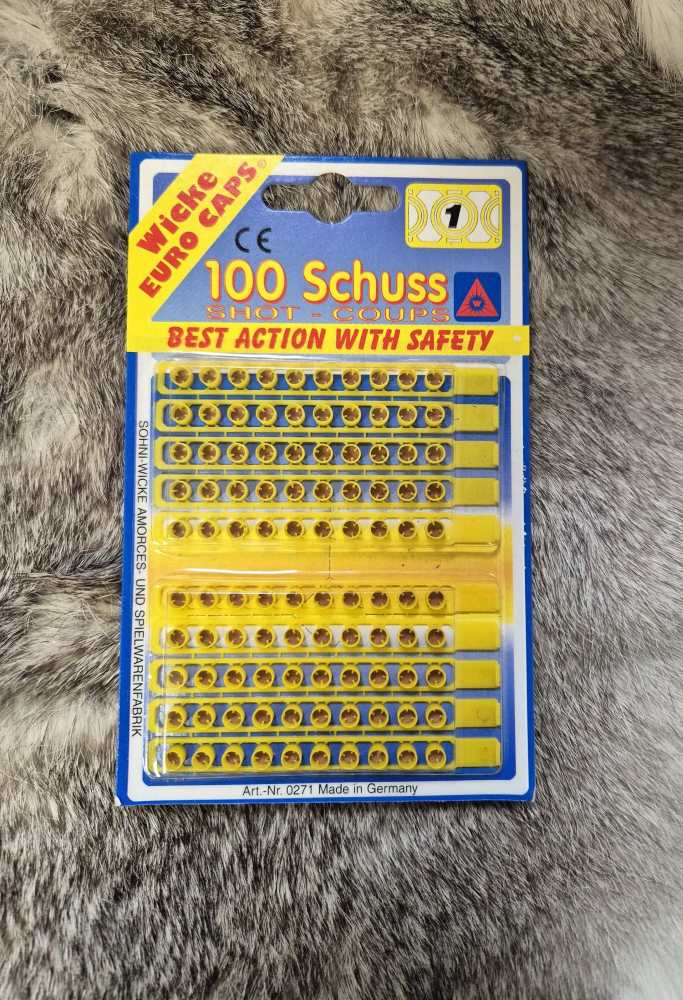 100 Schuss  Zündhütchen 45ger