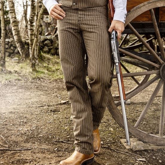 Westernhose Texas gestreift