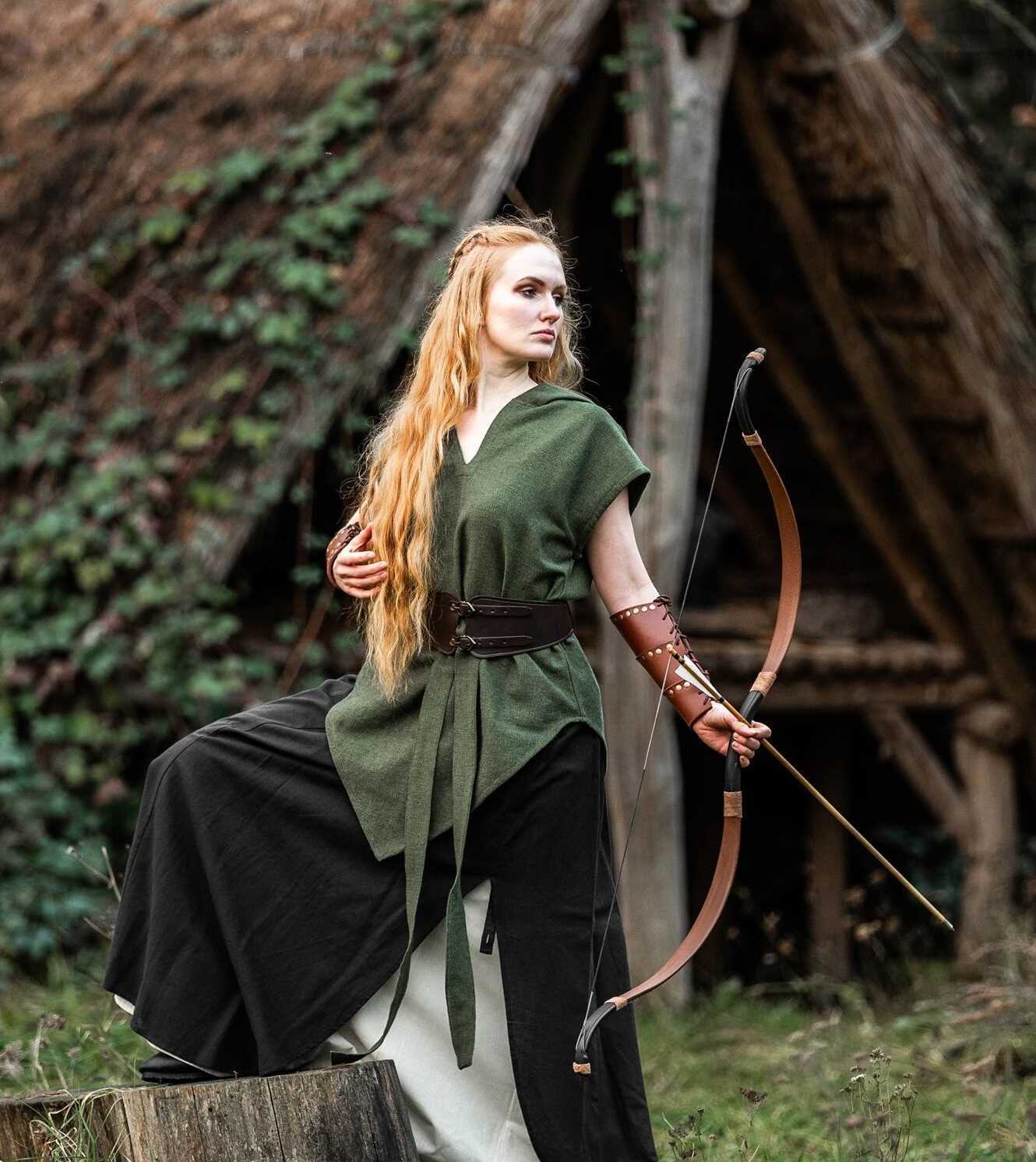 Damen Tunika Waldläuferin Elfe