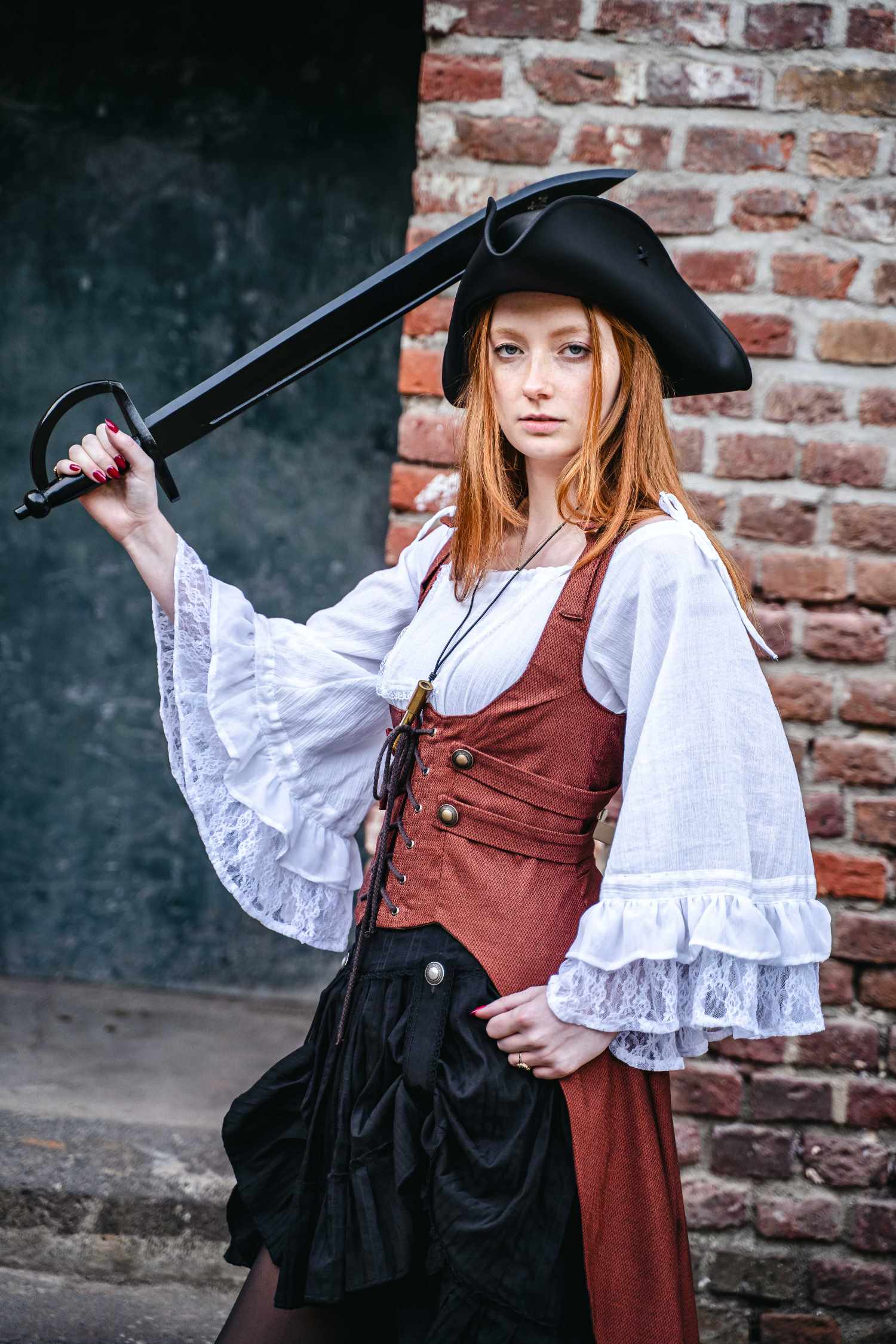 Cutlass Säbel Piraten Holz