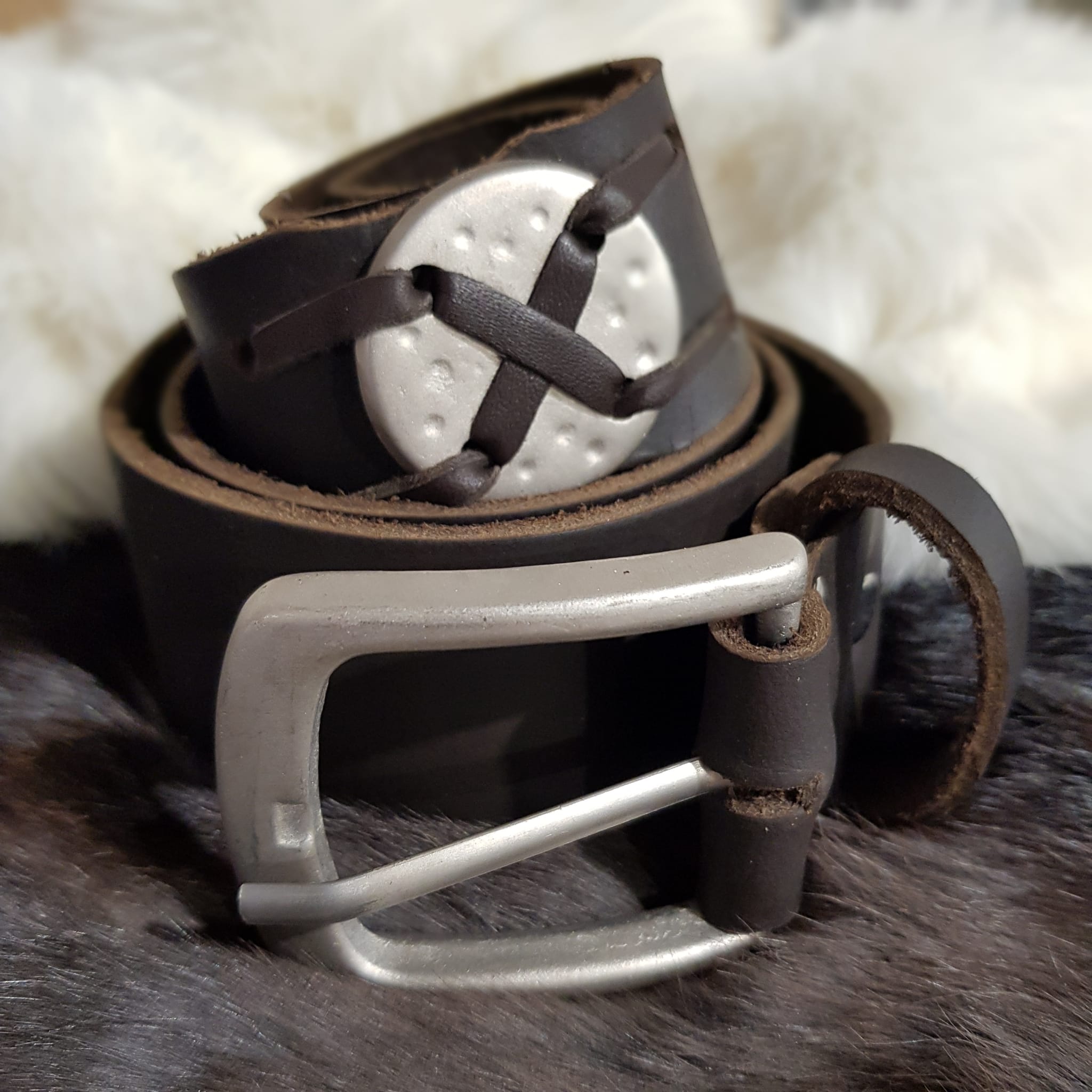 Gürtel Mittelalter Leder
