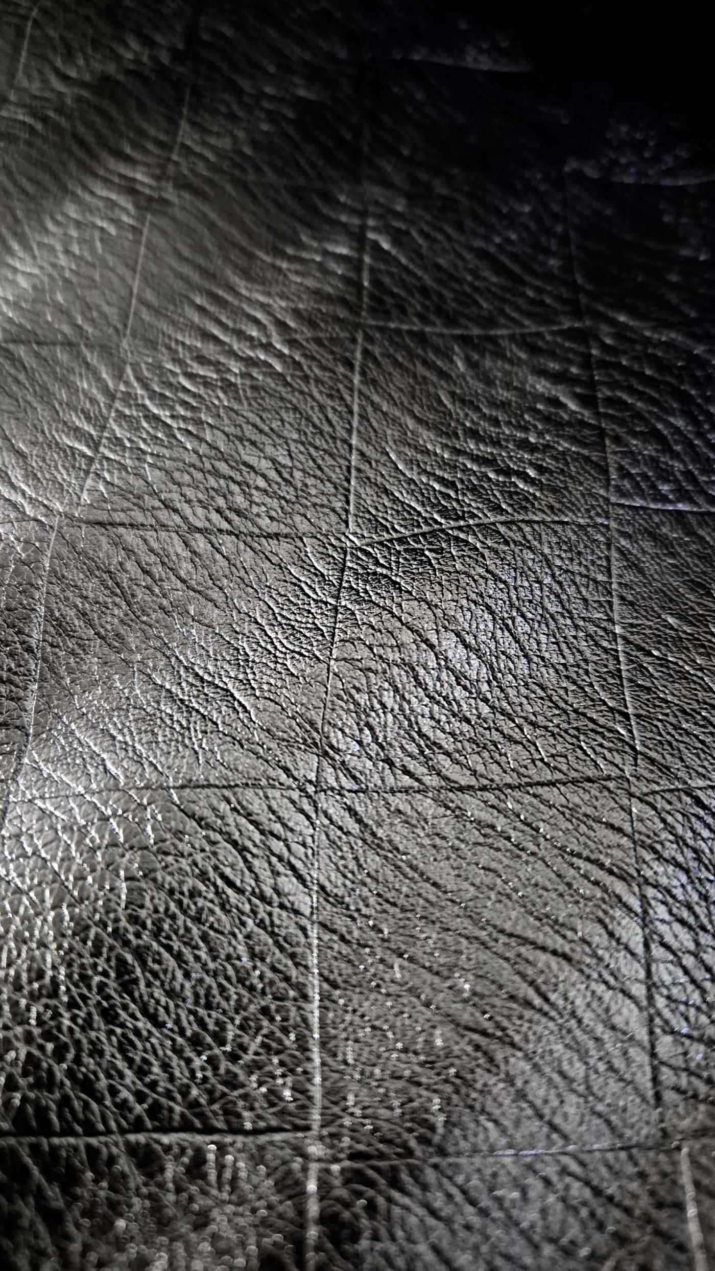 Lack stoff schwarz Gothic