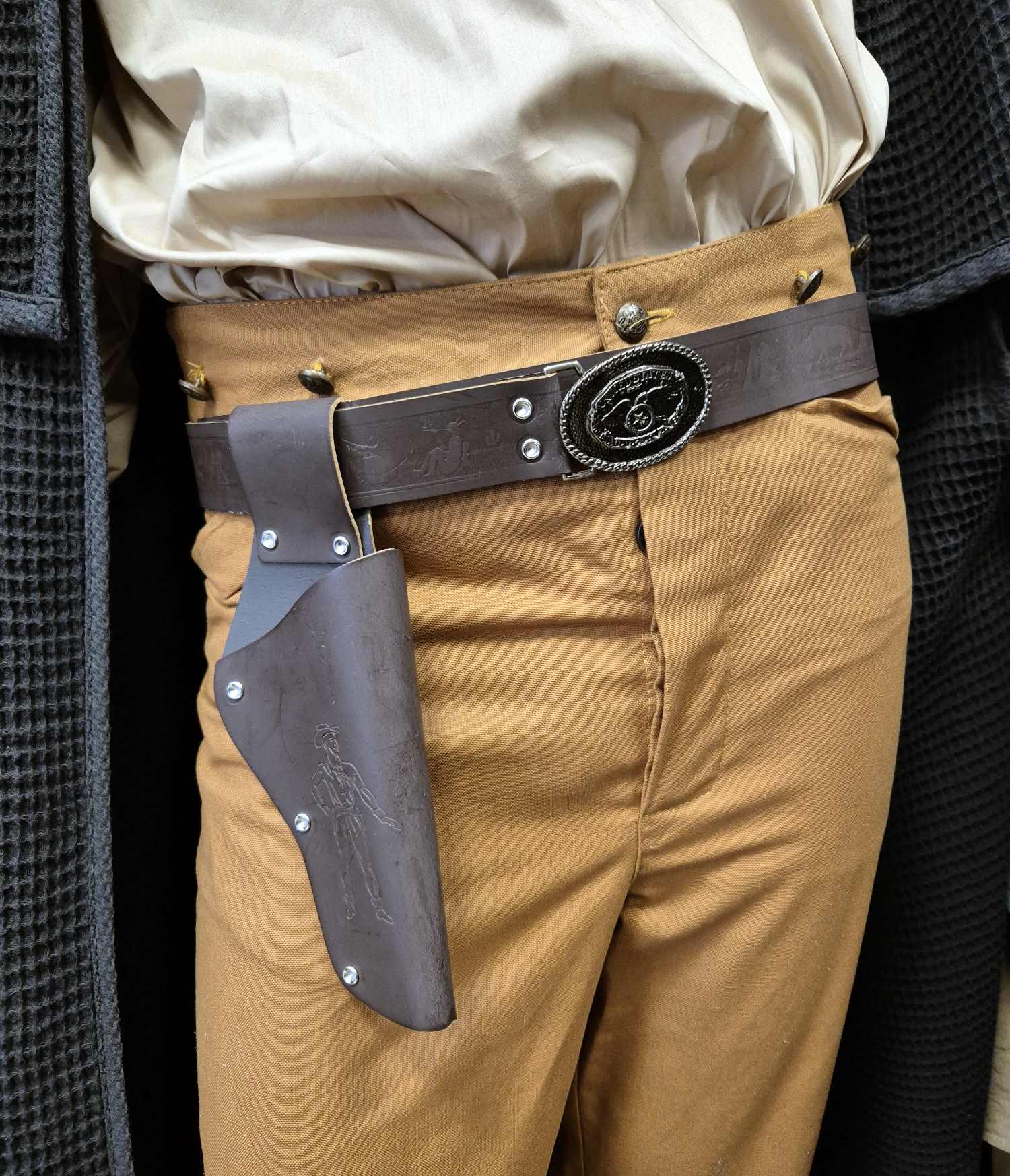 einfacher Coltgürtel 