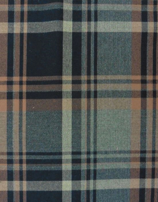 Schottenkaro Stoff Rot/grün – 100% Baumwolle, Flanell, Für Kilts, Kleidung & Heimtextilien