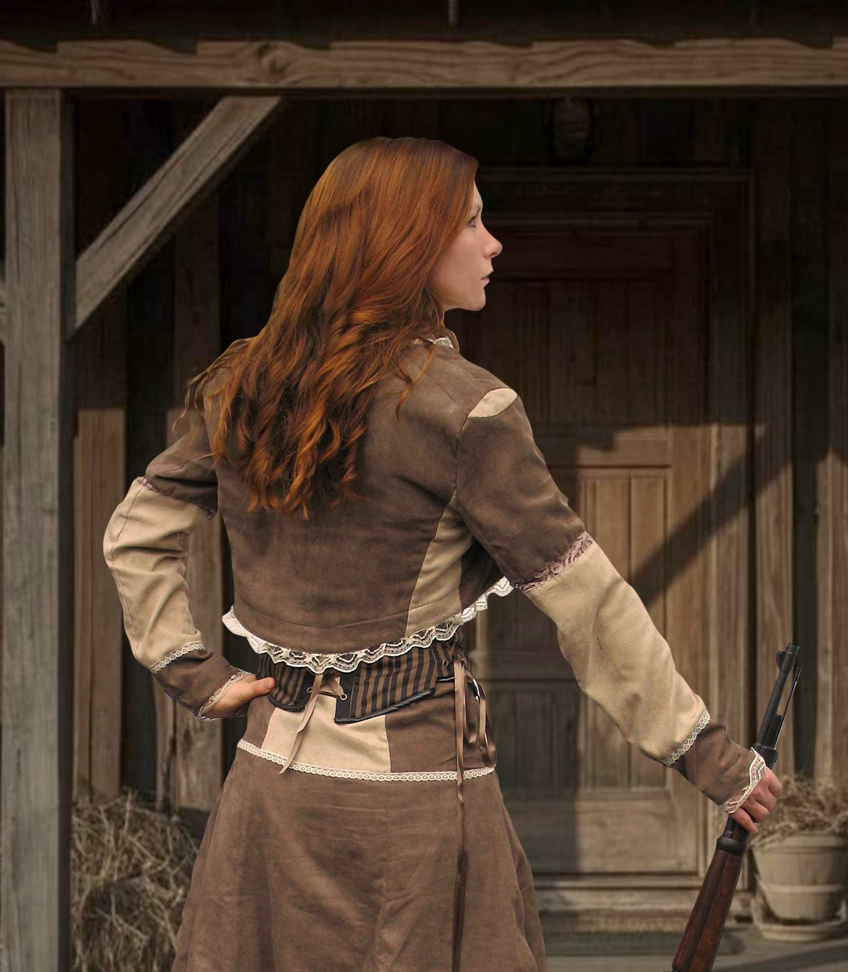 Bolero Steampunk Vintage Western