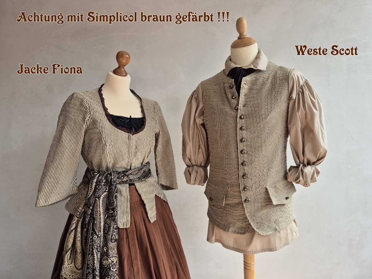 Weste Miederjacke partner pirate western