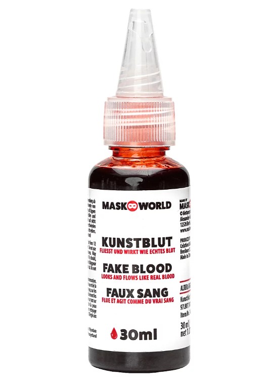 Kunstblut Fläschchen 30ml hochwertig