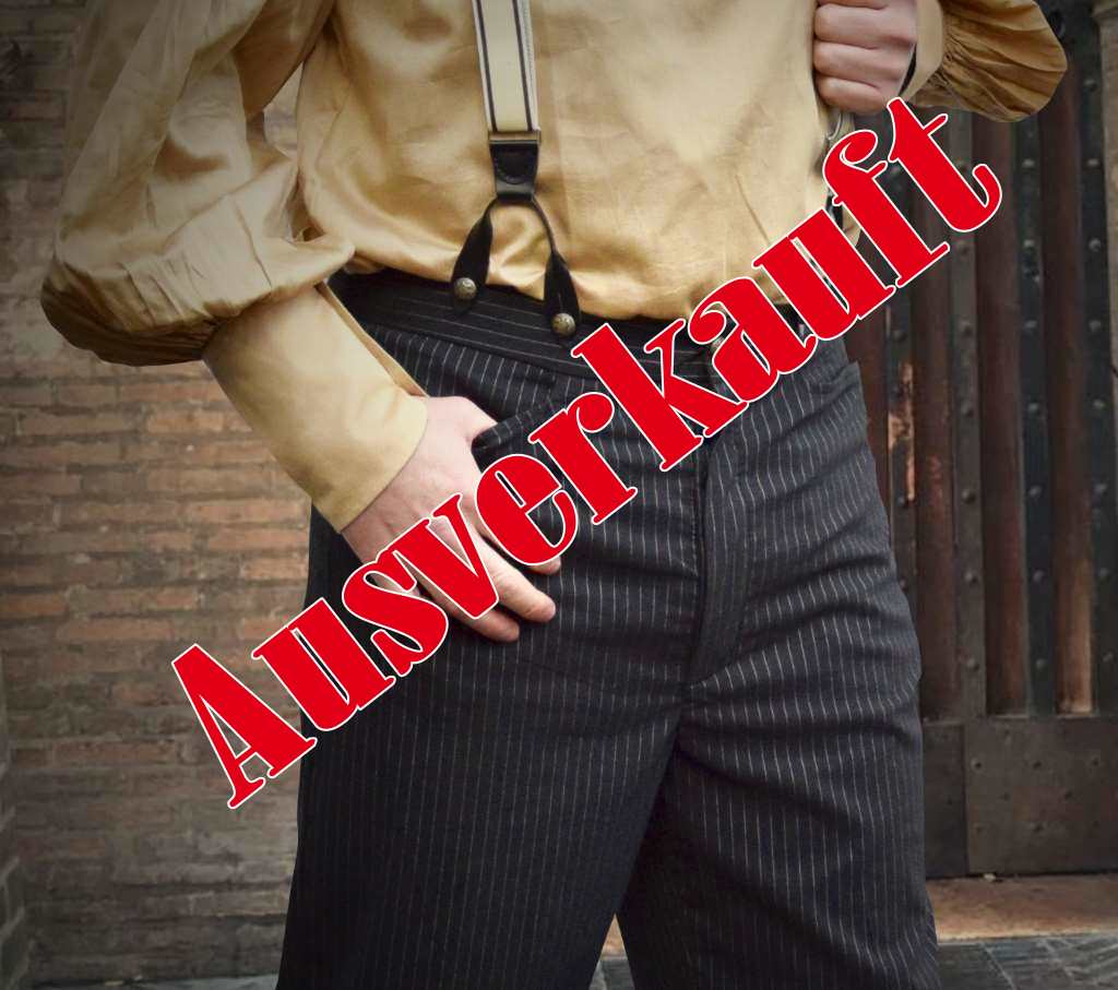 Gründerzeit Hose Nadelstreifen