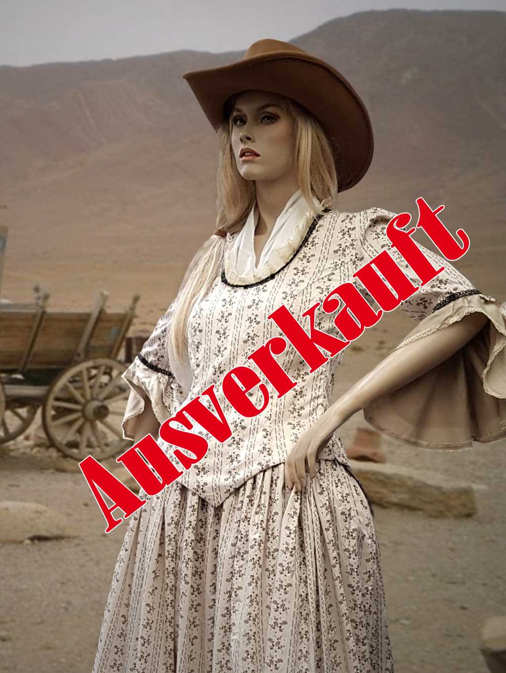Bluse Jeannette Blümchen beige