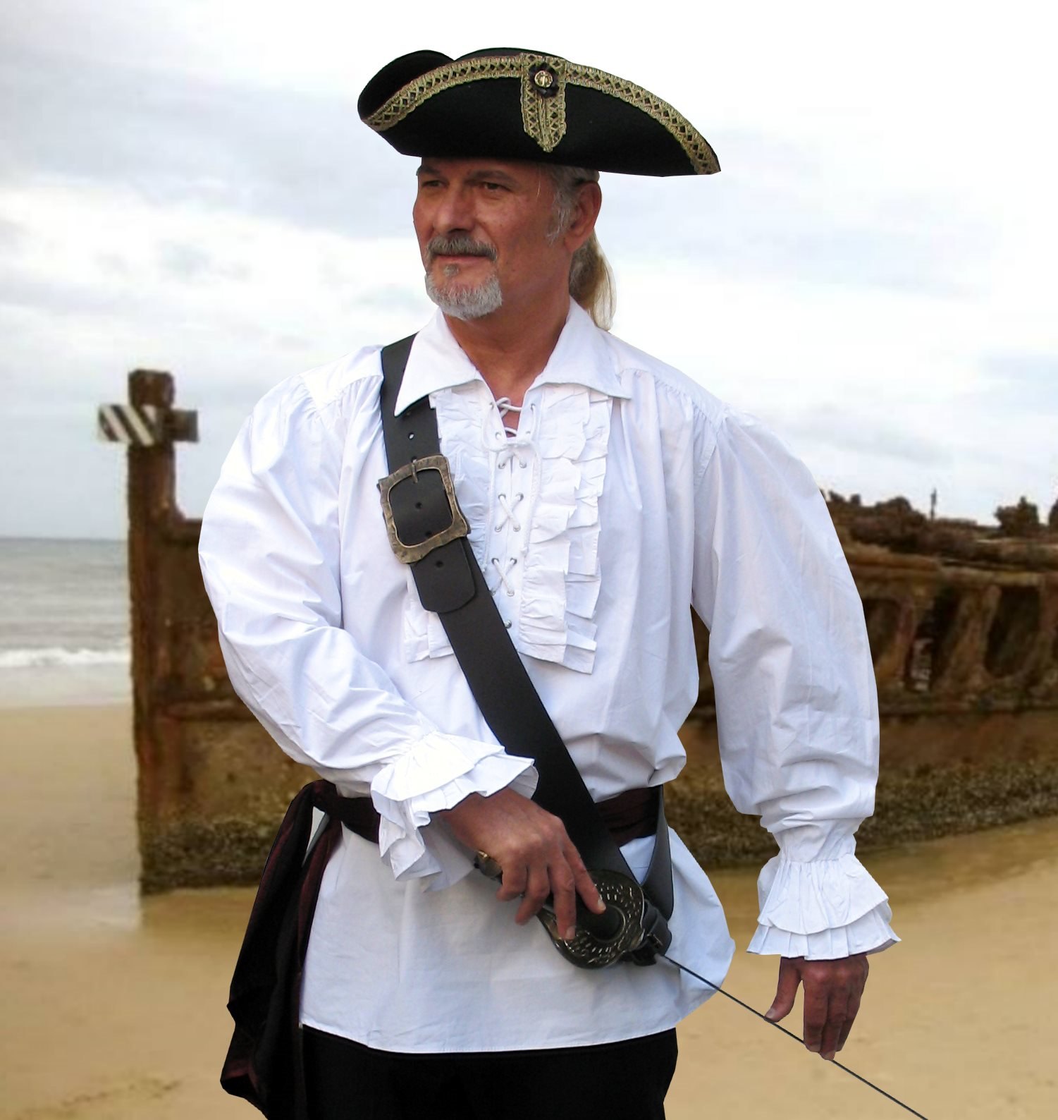 Piratenhemd Musketierhemd