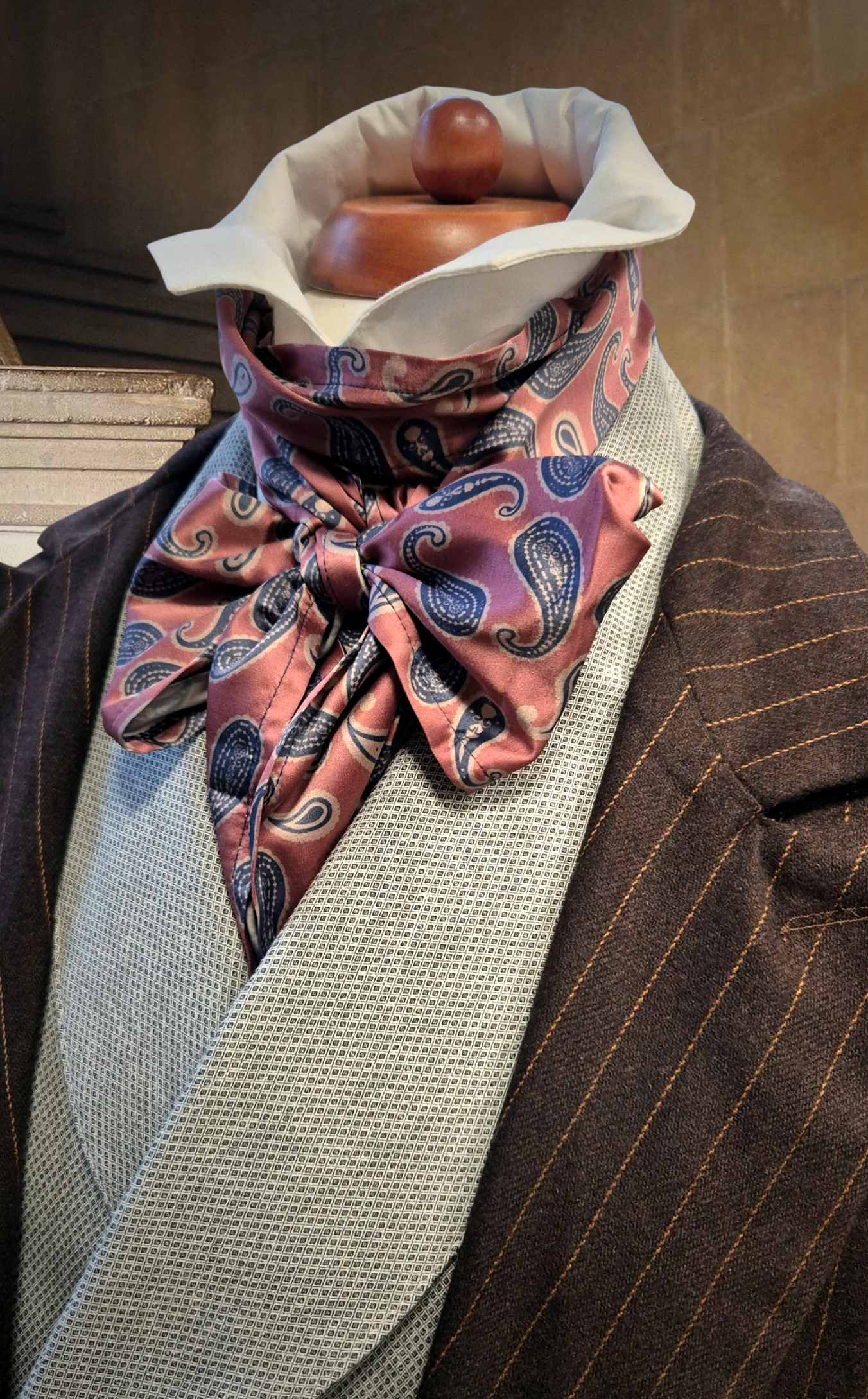 Mail Coach Kragenbinde Paisley-Muster
