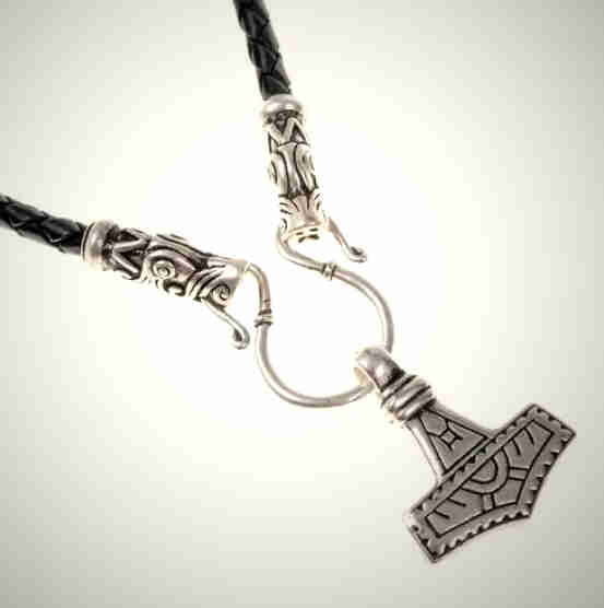 Wikinger Halskette Collier Thorshammer