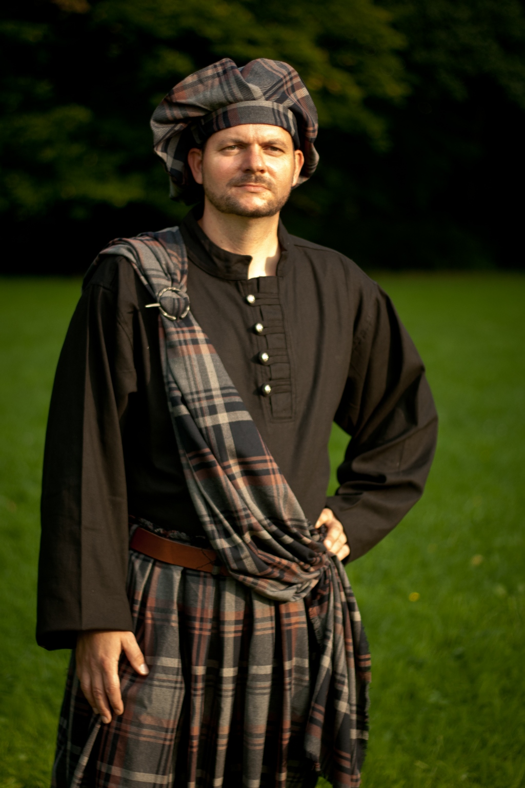 Schottenrock Kostüm Schotte Kilt 