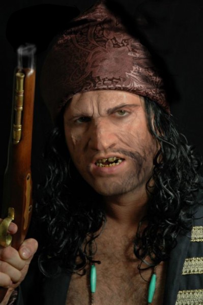 Piraten Profi Halbmaske